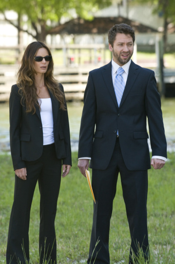 Still of Gabrielle Anwar and Michael Weston in Vilko bilietas (2007)