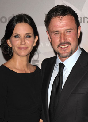 David Arquette and Courteney Cox