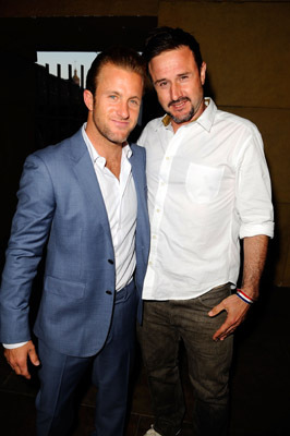 David Arquette and Scott Caan at event of Mercy (2009)