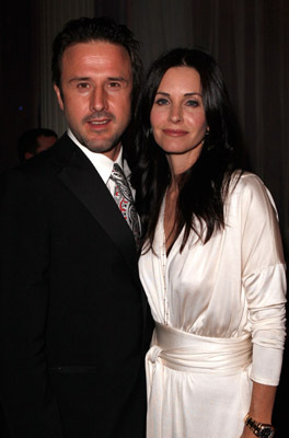 David Arquette and Courteney Cox