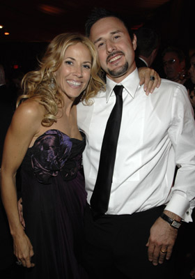 David Arquette and Sheryl Crow