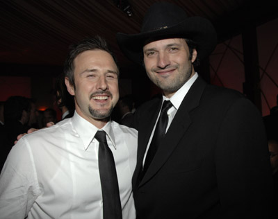 David Arquette and Robert Rodriguez