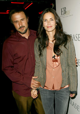 David Arquette and Courteney Cox