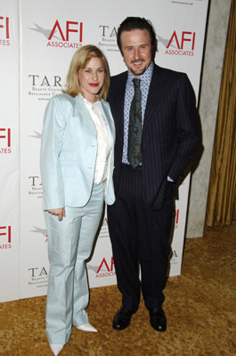 Patricia Arquette and David Arquette