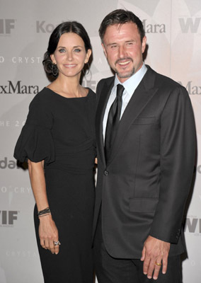 David Arquette and Courteney Cox