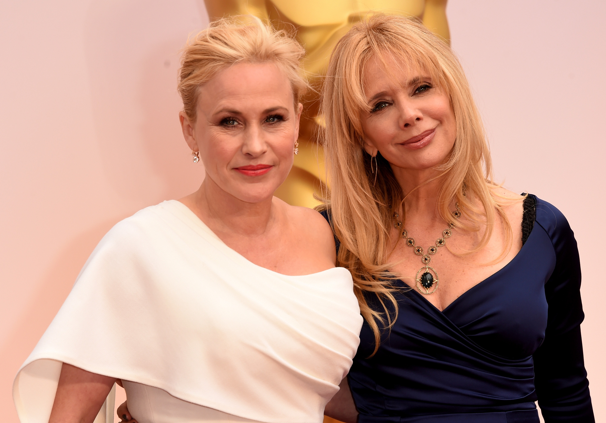 Patricia Arquette and Rosanna Arquette at event of The Oscars (2015)