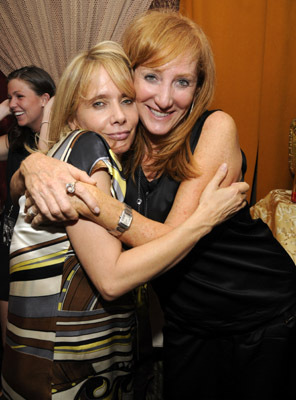 Rosanna Arquette and Patti Scialfa