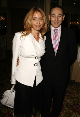 Rosanna Arquette and Paul Reubens