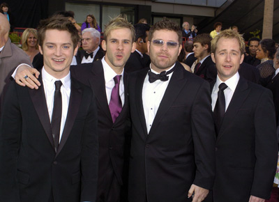 Sean Astin, Elijah Wood, Billy Boyd and Dominic Monaghan