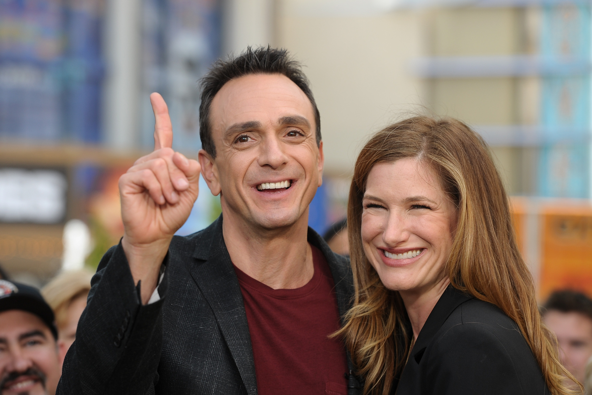 Hank Azaria and Kathryn Hahn