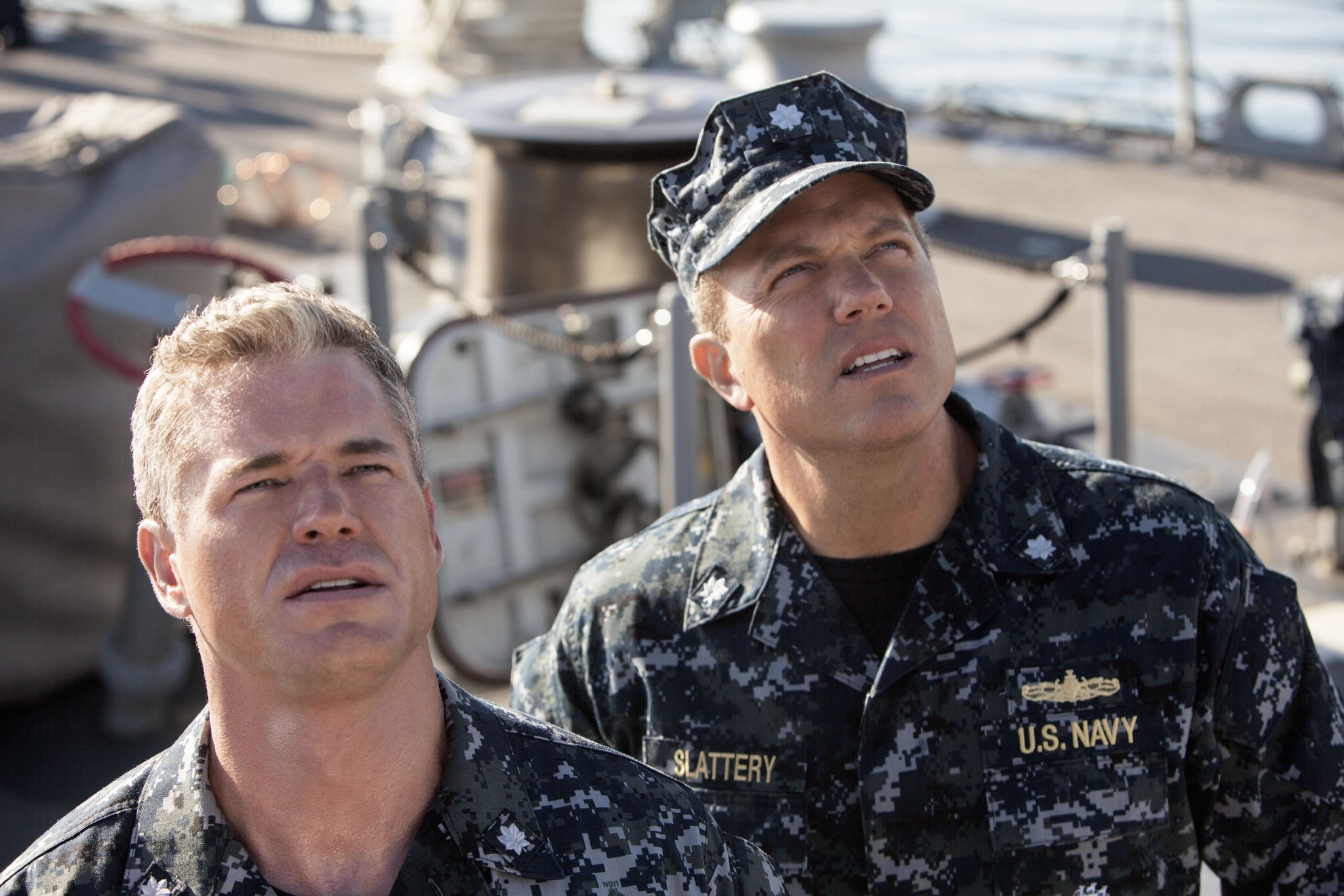 Still of Adam Baldwin and Eric Dane in The Last Ship (2014)