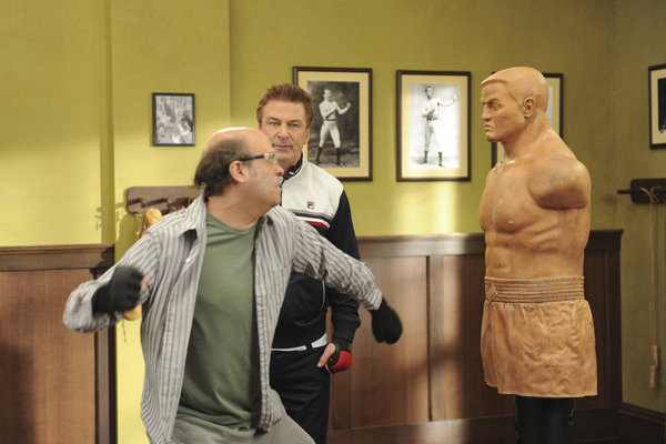 Still of Alec Baldwin and Scott Adsit in 30 Rock (2006)