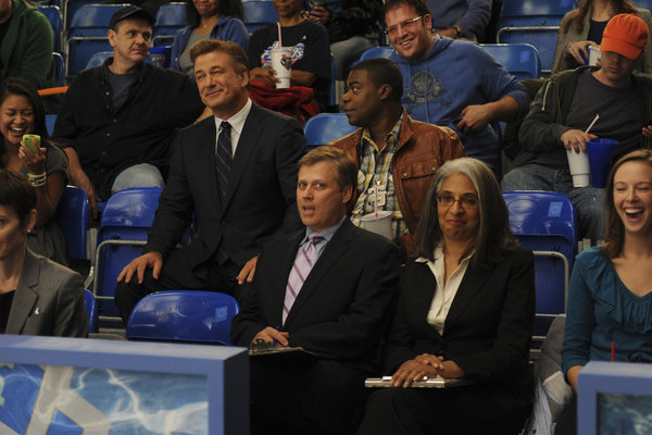 Still of Alec Baldwin and Tracy Jordan in 30 Rock (2006)