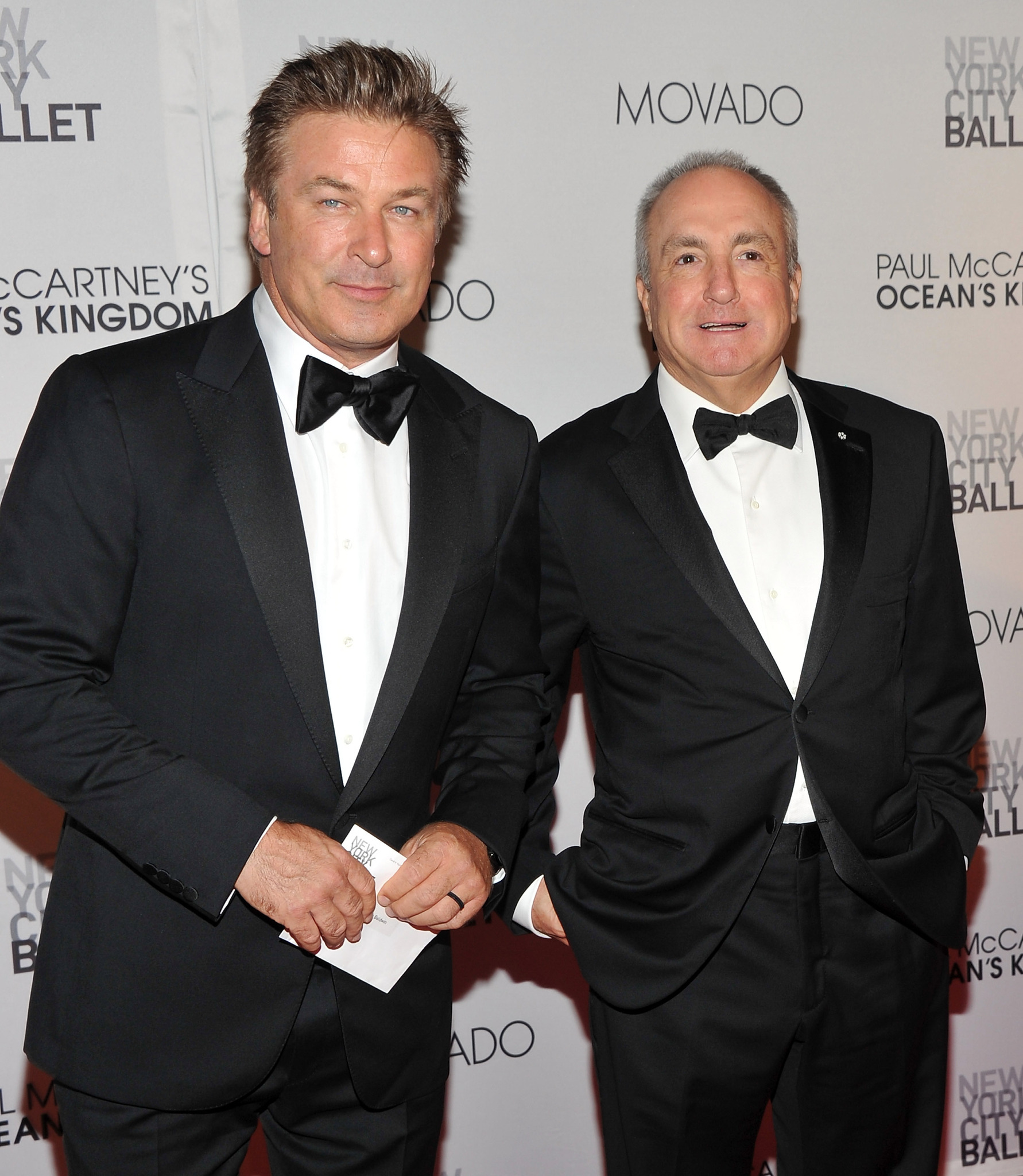 Alec Baldwin and Lorne Michaels