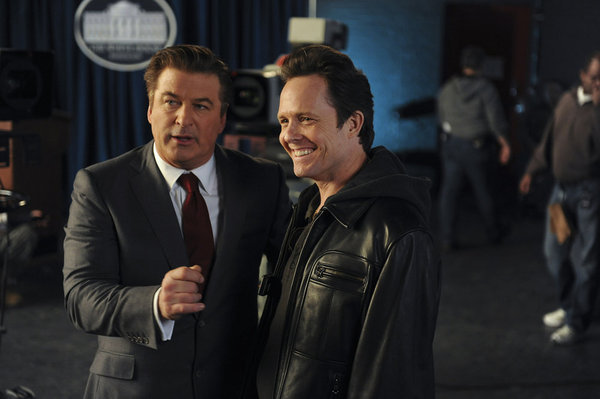 Still of Alec Baldwin and Dean Winters in 30 Rock (2006)