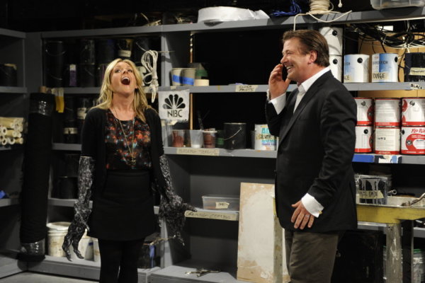 Still of Alec Baldwin and Jane Krakowski in 30 Rock (2006)