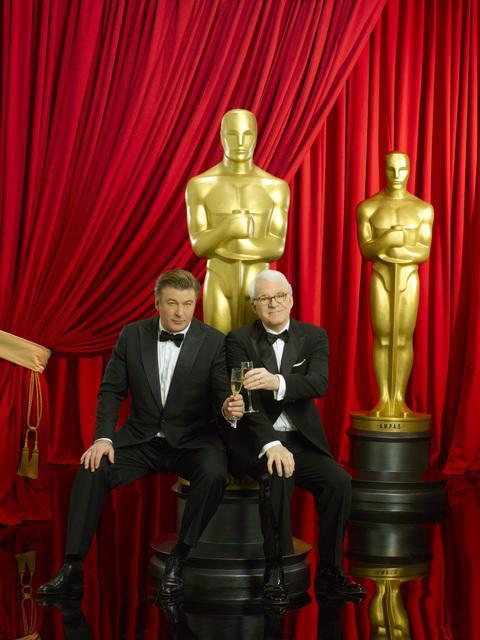 Still of Steve Martin and Alec Baldwin in The 82nd Annual Academy Awards (2010)