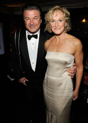 Alec Baldwin and Glenn Close