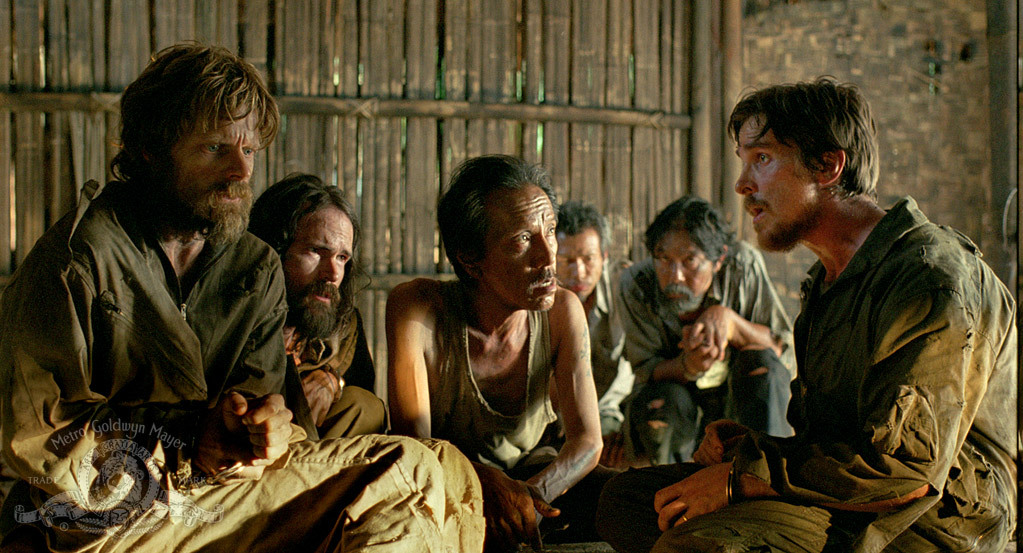 Still of Christian Bale and Steve Zahn in Rescue Dawn (2006)