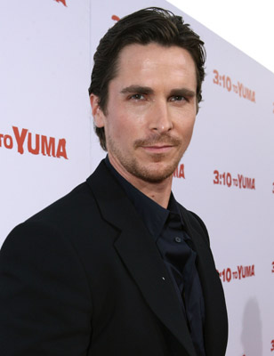 Christian Bale at event of Traukinys i Juma (2007)