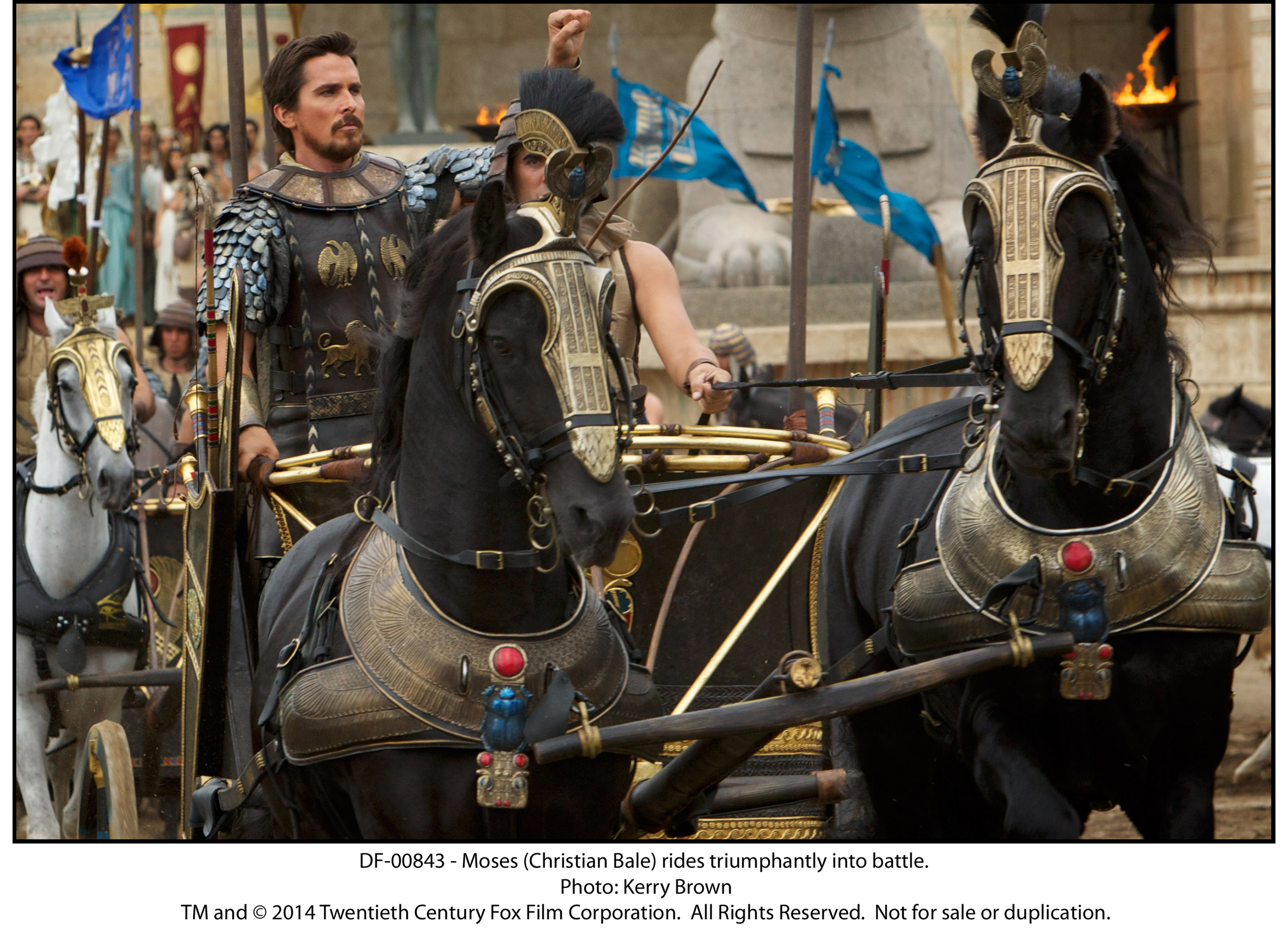 Still of Christian Bale in Egzodas. Dievai ir karaliai (2014)