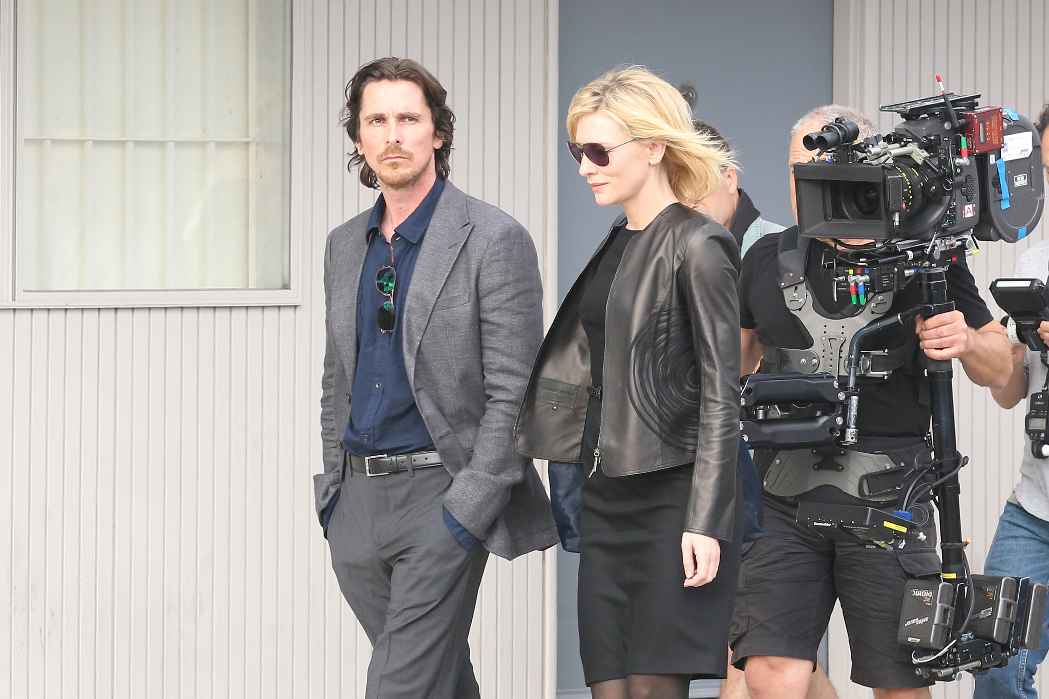 Christian Bale and Cate Blanchett in Knight of Cups (2015)