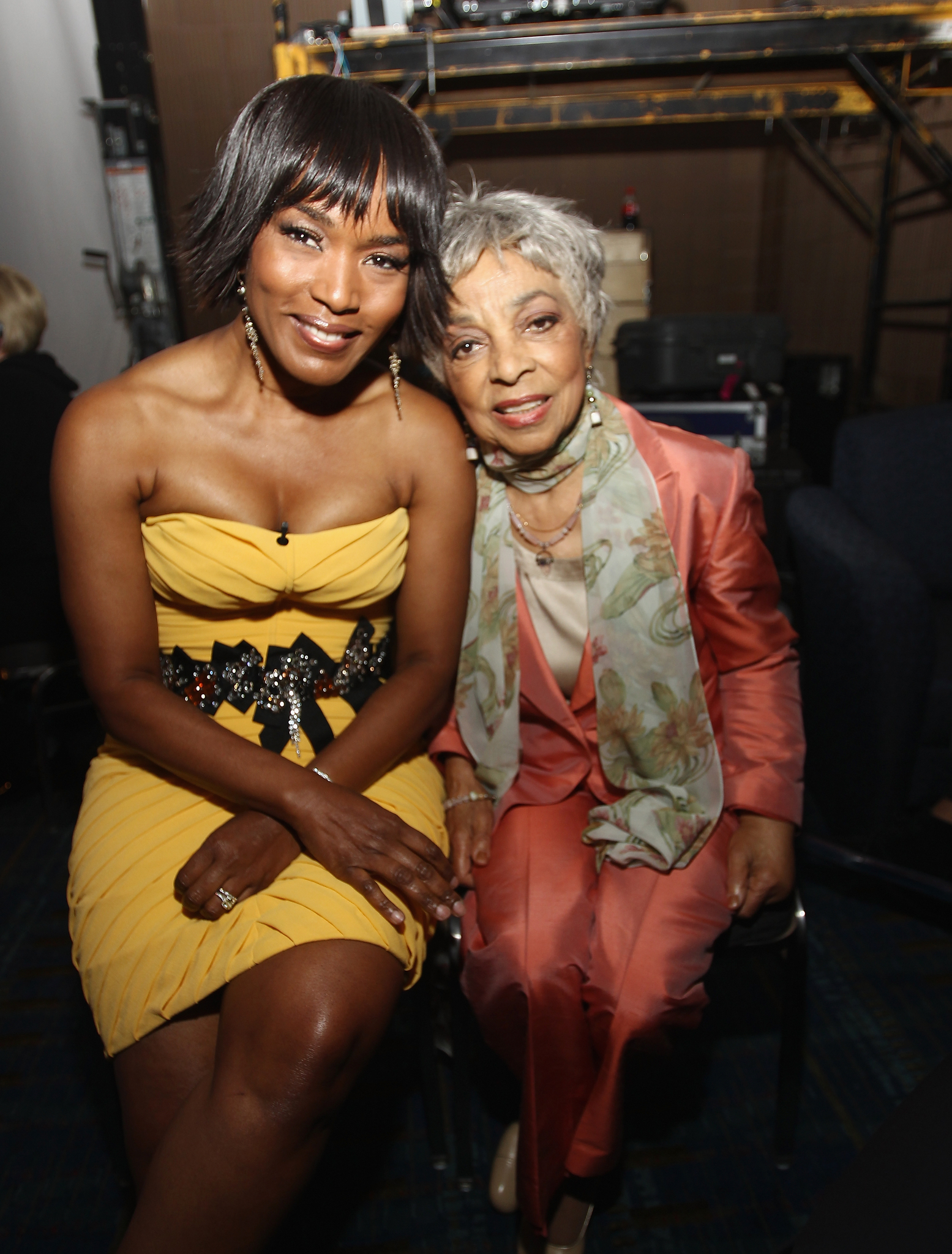 Angela Bassett and Ruby Dee