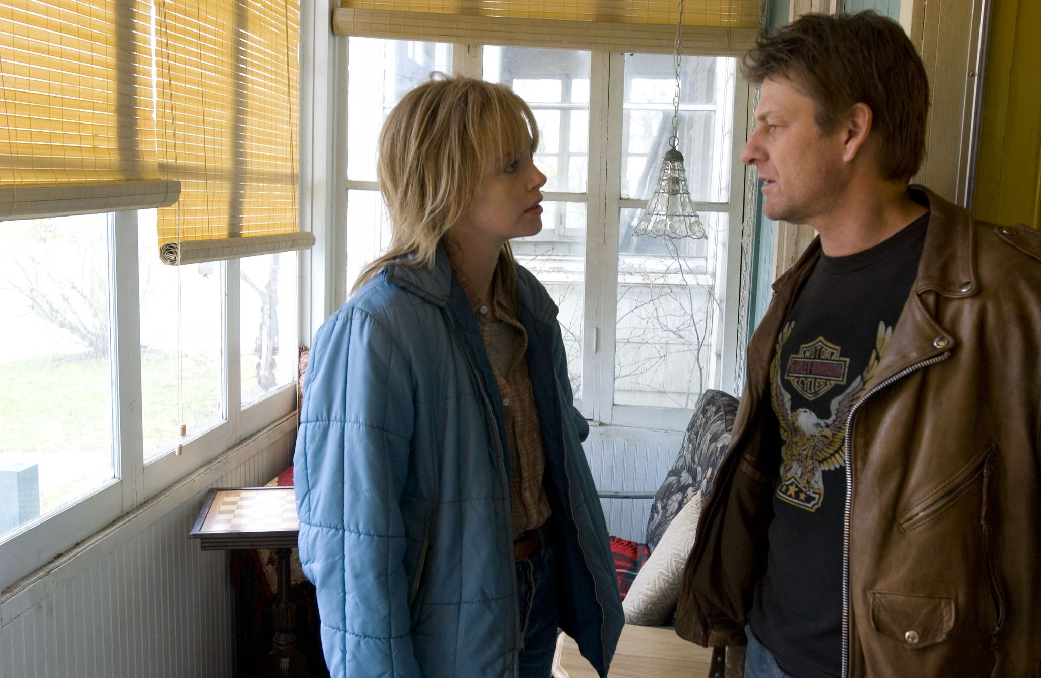 Still of Charlize Theron and Sean Bean in North Country (2005)