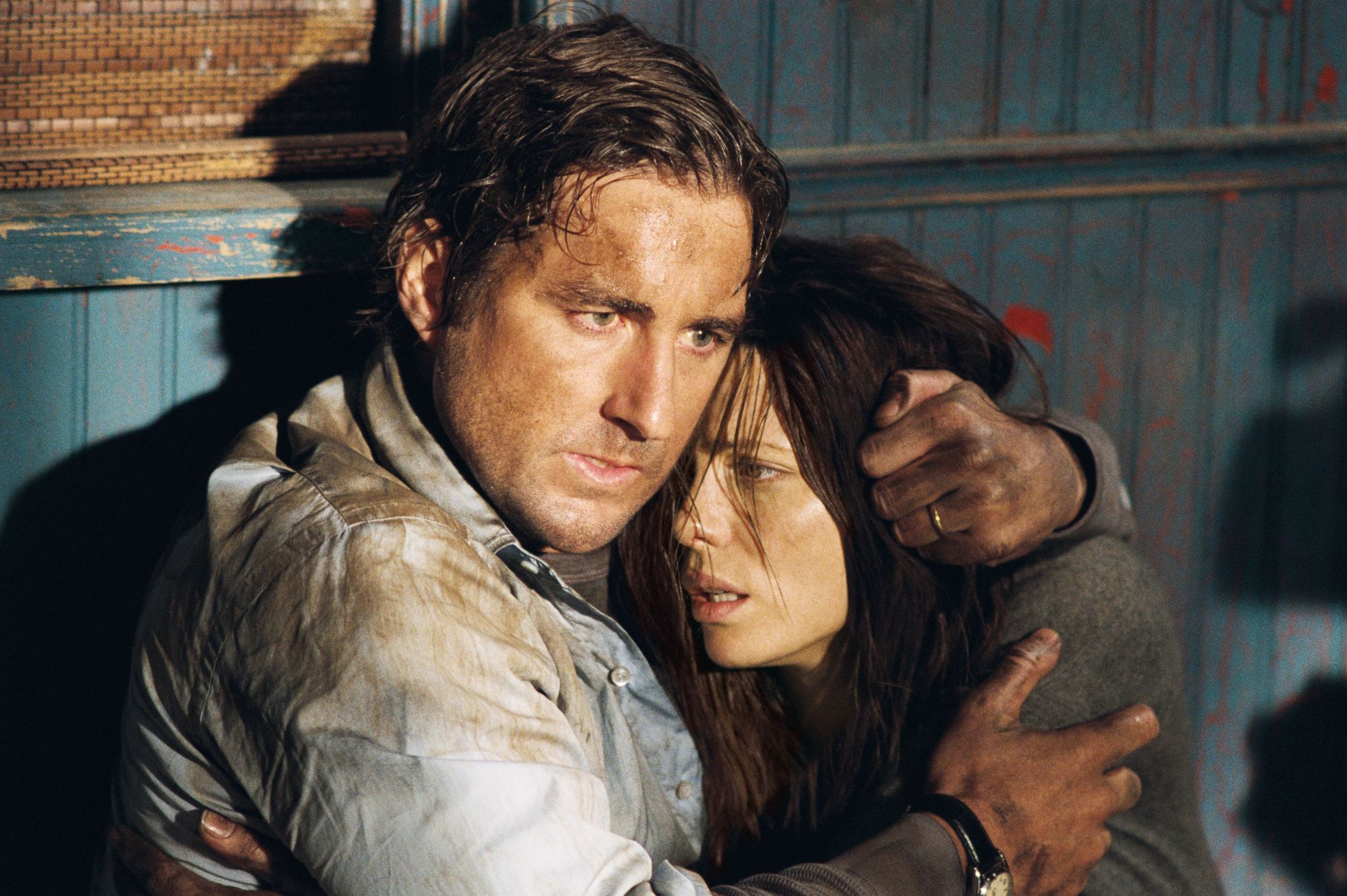 Still of Kate Beckinsale and Luke Wilson in Vacancy (2007)