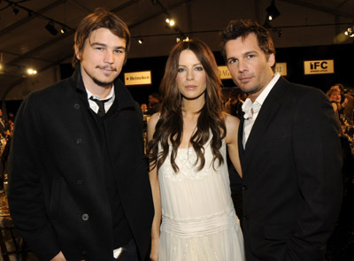 Kate Beckinsale, Josh Hartnett and Len Wiseman