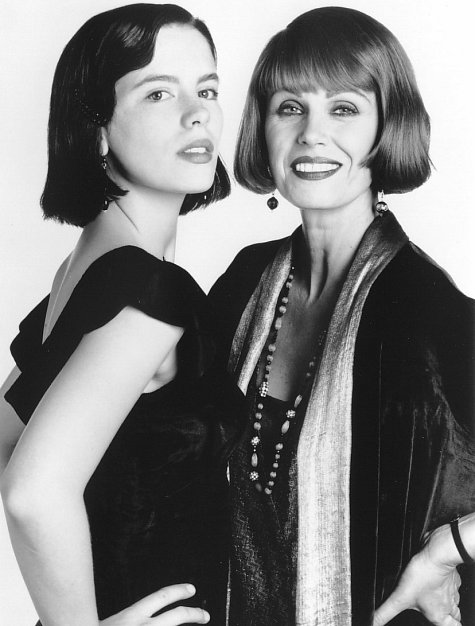 Kate Beckinsale and Joanna Lumley in Cold Comfort Farm (1995)