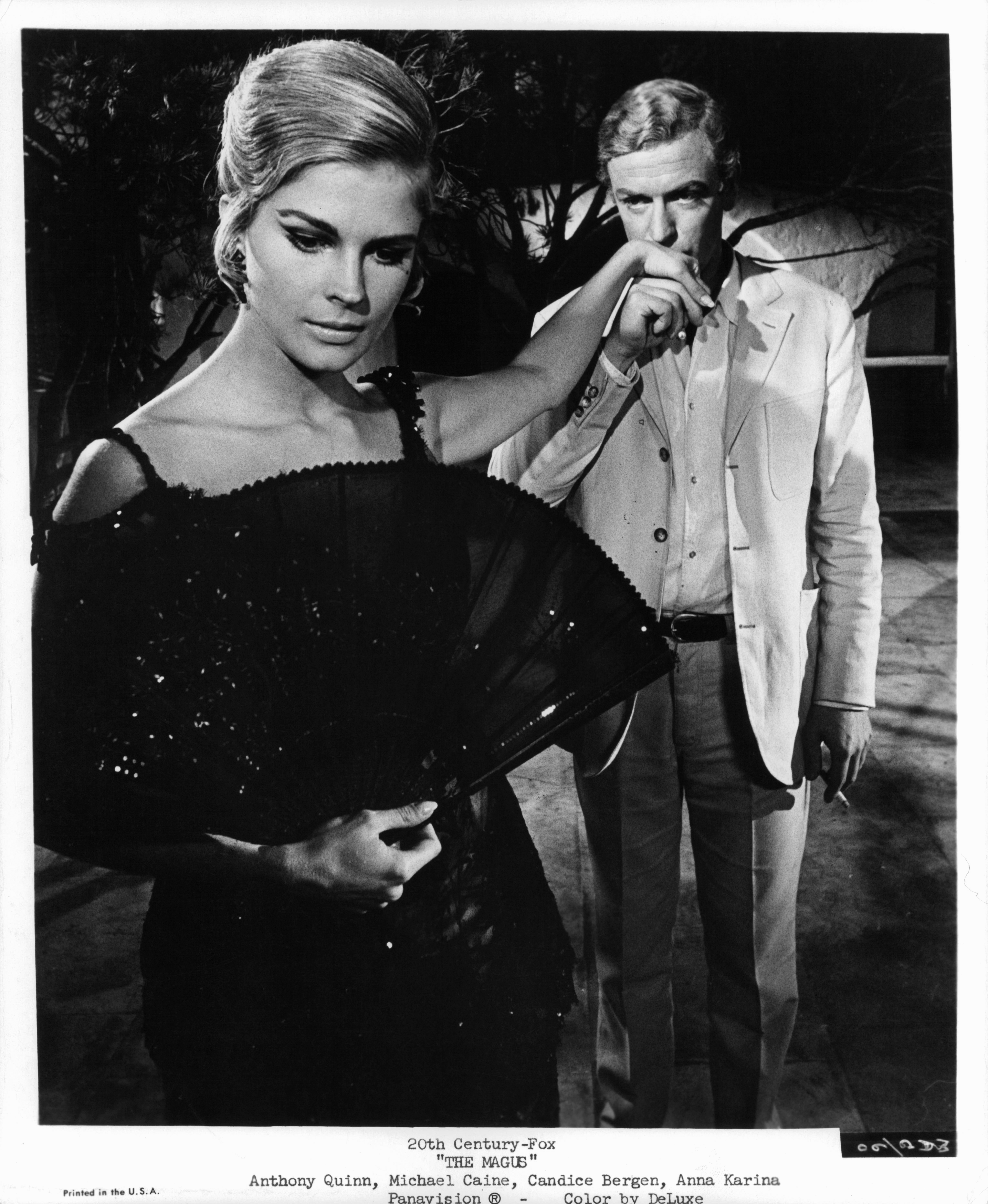 Still of Candice Bergen and Michael Caine in The Magus (1968)