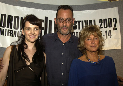 Juliette Binoche, Jean Reno and Danièle Thompson at event of Décalage horaire (2002)