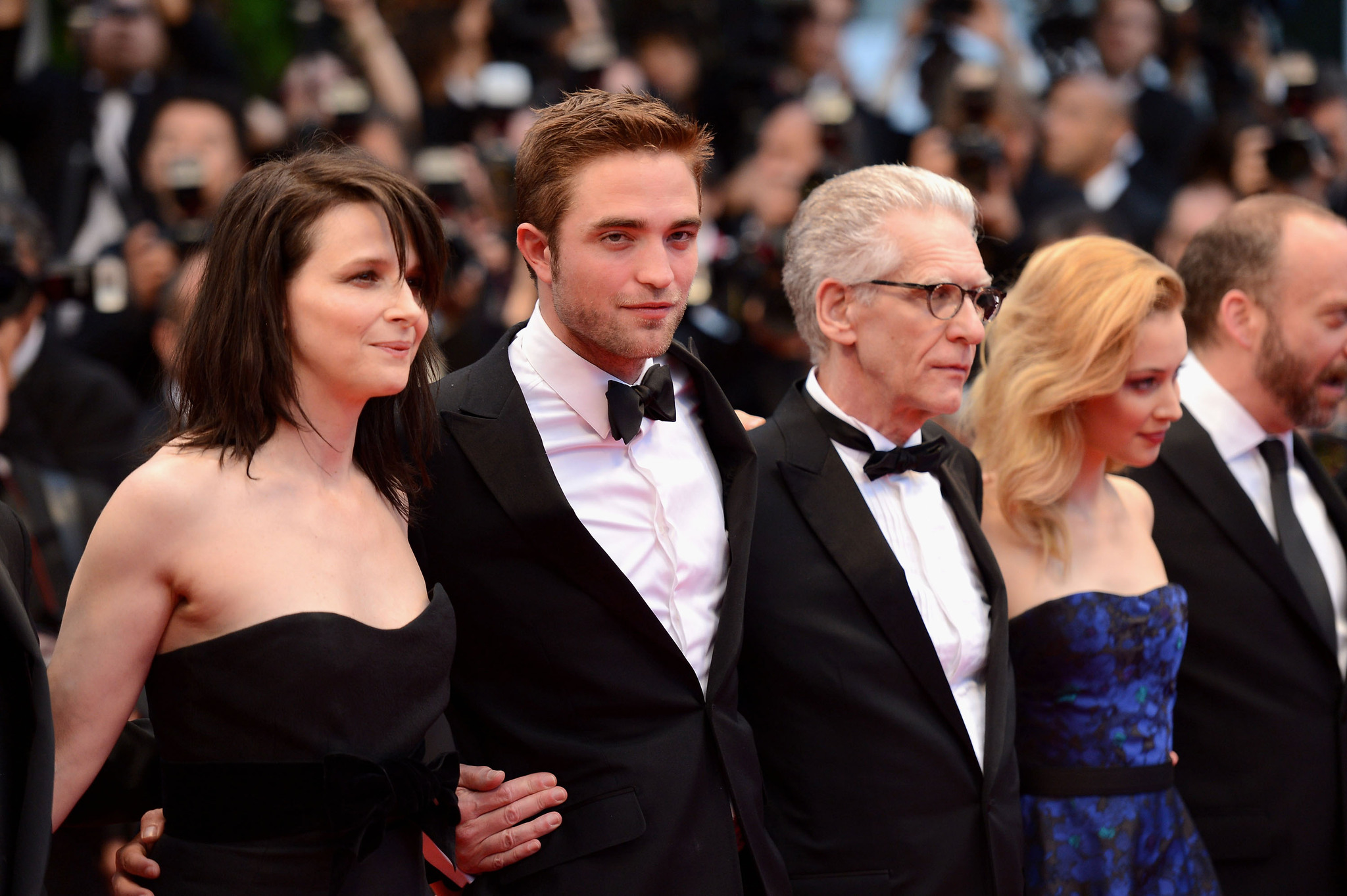 Juliette Binoche, David Cronenberg, Sarah Gadon and Robert Pattinson at event of Kosmopolis (2012)