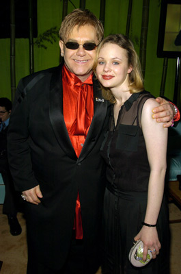Thora Birch and Elton John