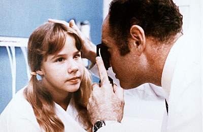 Regan gets a medical exam
