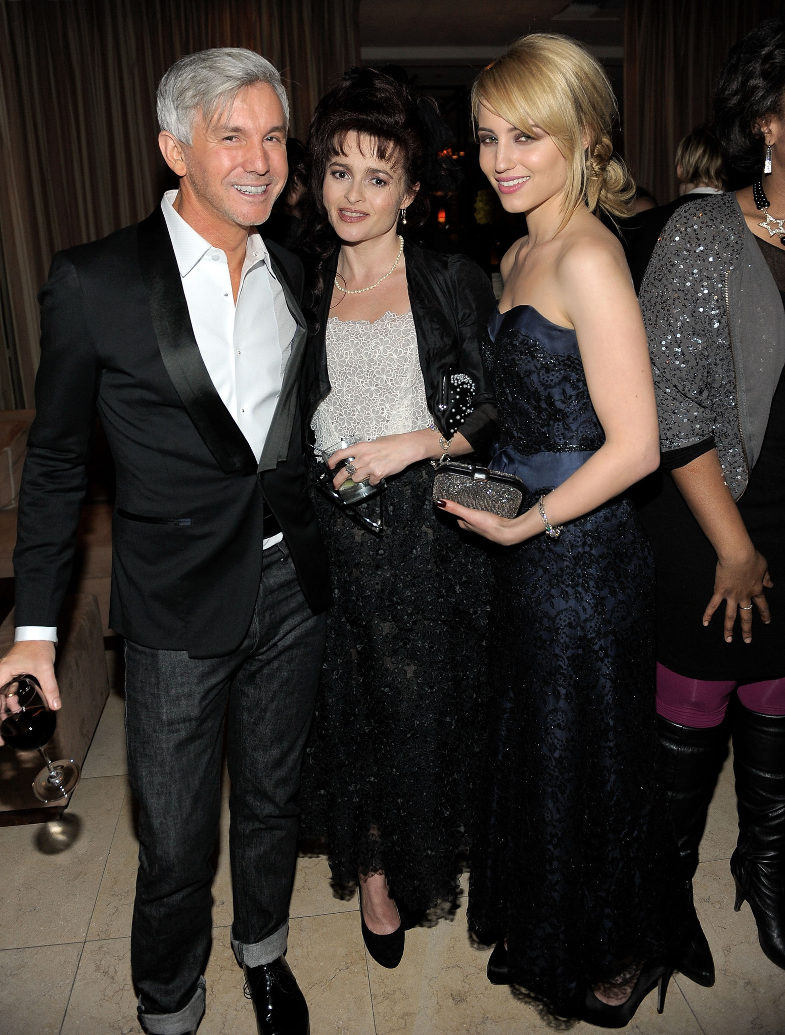 Helena Bonham Carter, Baz Luhrmann and Dianna Agron