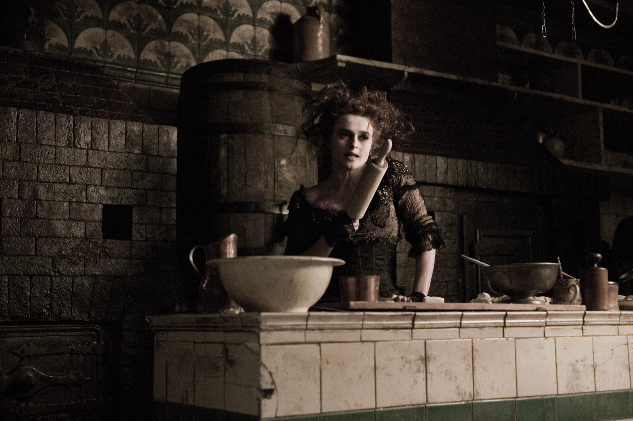 Still of Helena Bonham Carter in Sweeney Todd: The Demon Barber of Fleet Street (2007)