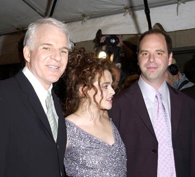Steve Martin, Helena Bonham Carter and David Atkins at event of Novocaine (2001)