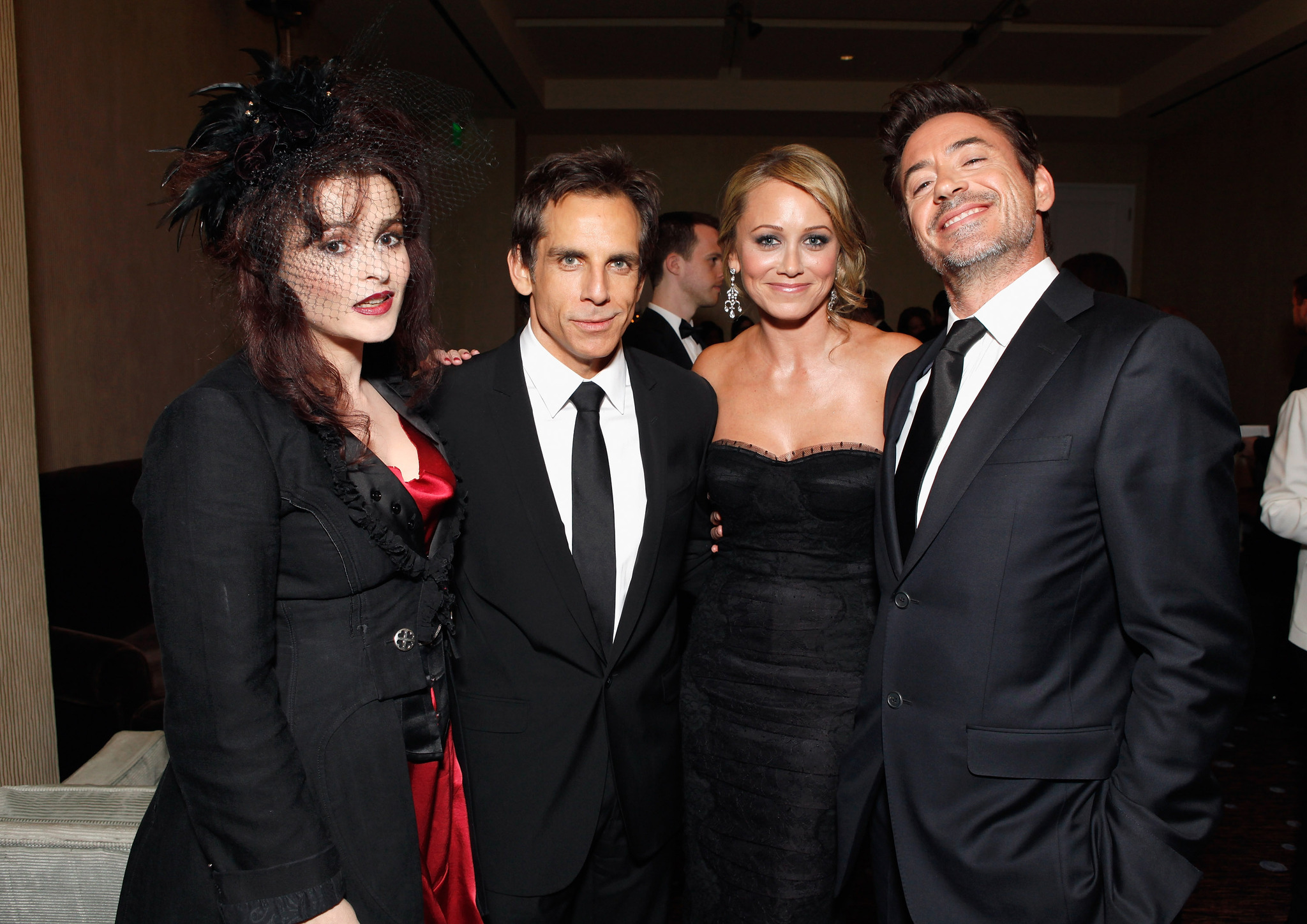 Helena Bonham Carter, Robert Downey Jr., Ben Stiller and Christine Taylor