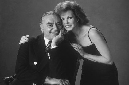 Ernest Borgnine with wife Tova