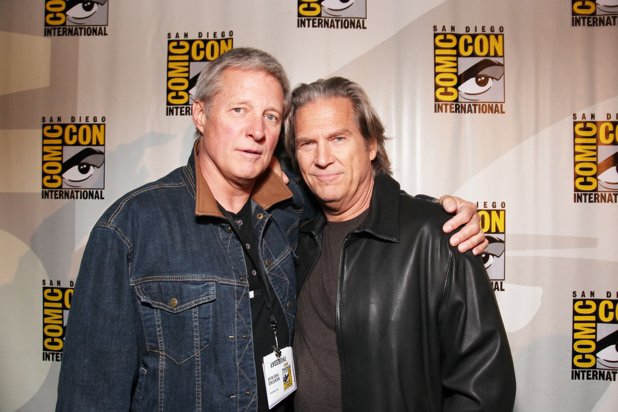 Bruce Boxleitner and Jeff Bridges at event of Tronas: Palikimas (2010)