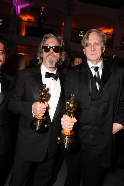 Jeff Bridges and T Bone Burnett at event of The 82nd Annual Academy Awards (2010)