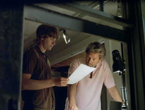 Still of Jeff Bridges and Jon Foster in The Door in the Floor (2004)