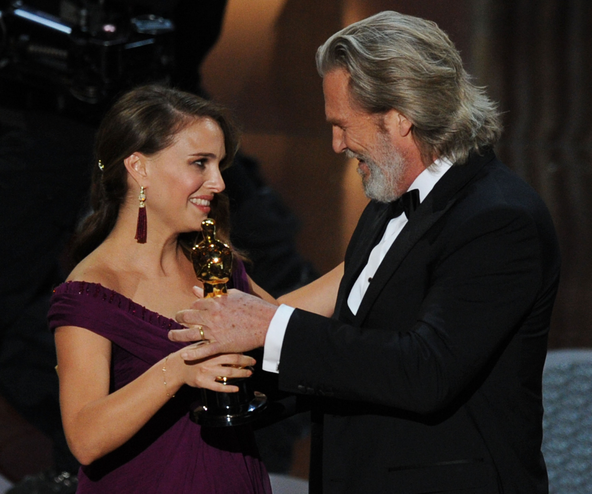 Natalie Portman and Jeff Bridges