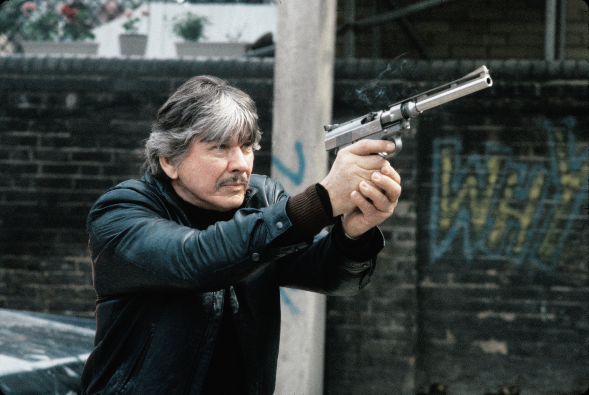 Still of Charles Bronson in Electric Boogaloo: The Wild, Untold Story of Cannon Films (2014)