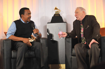 Mel Brooks and Tim Meadows