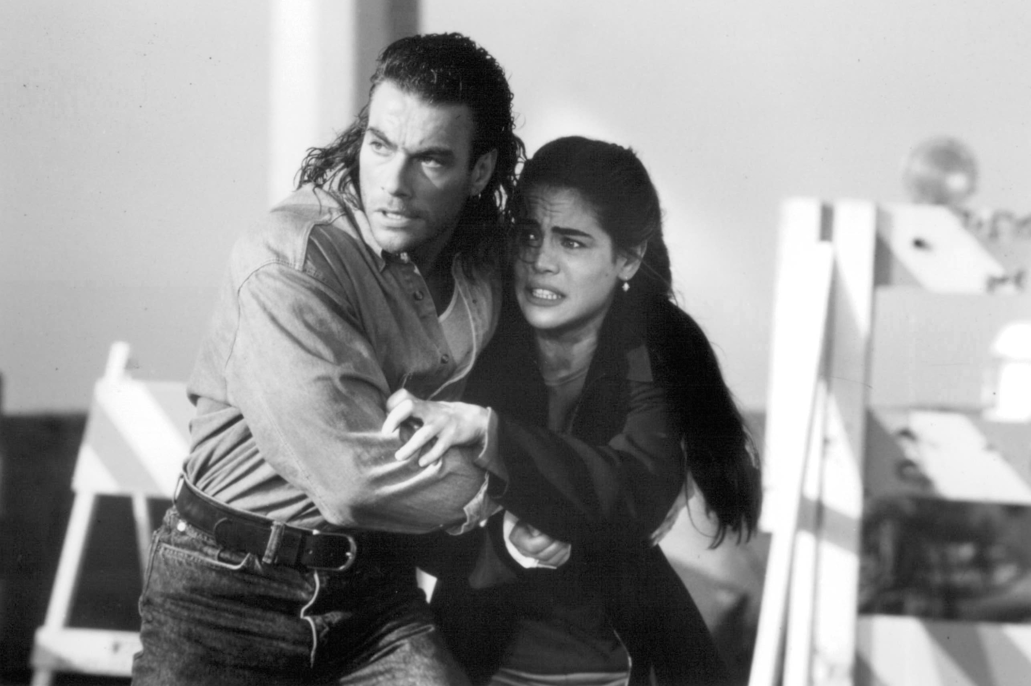 Still of Jean-Claude Van Damme and Yancy Butler in Hard Target (1993)