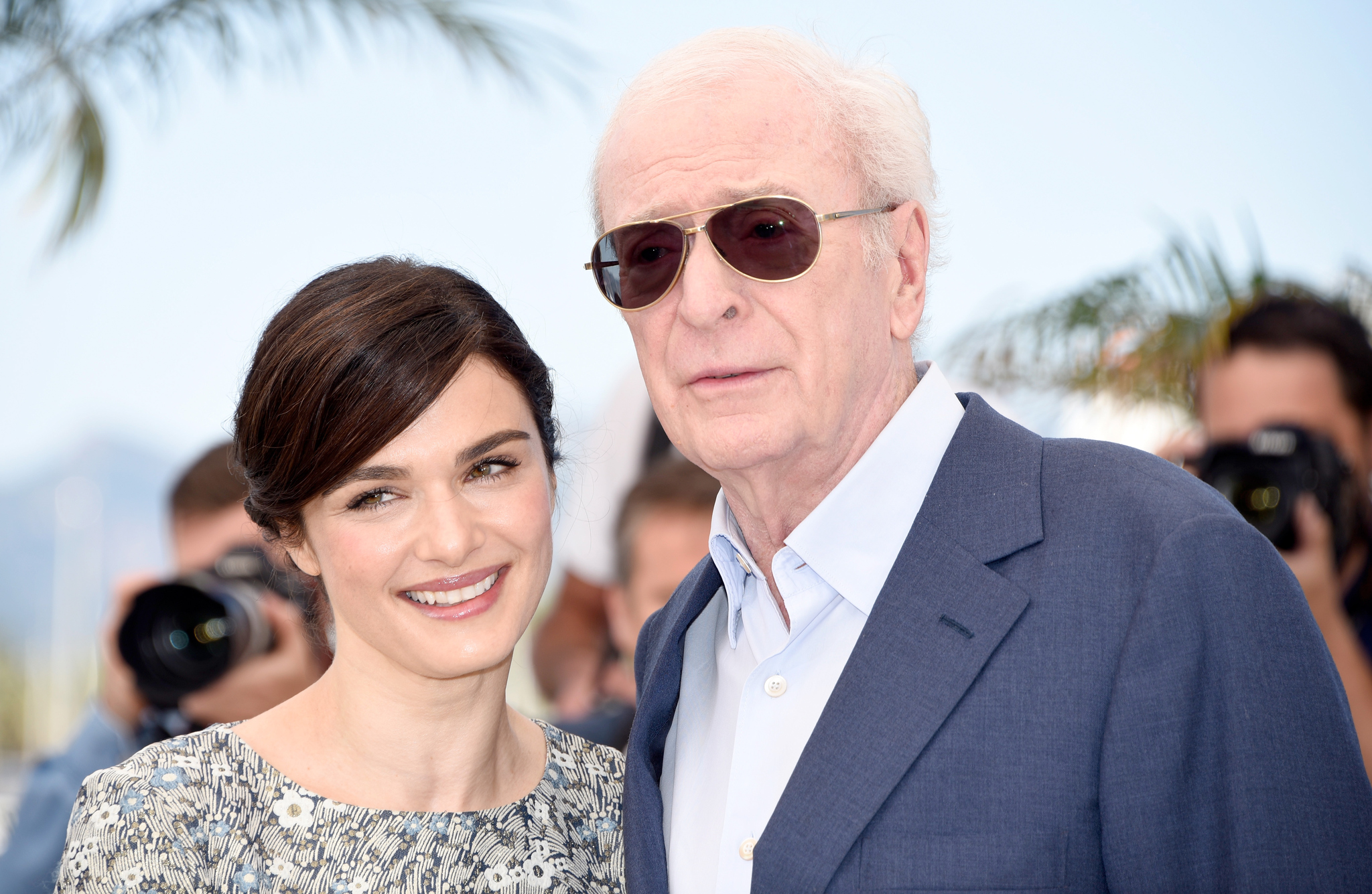 Michael Caine and Rachel Weisz at event of Youth (2015)