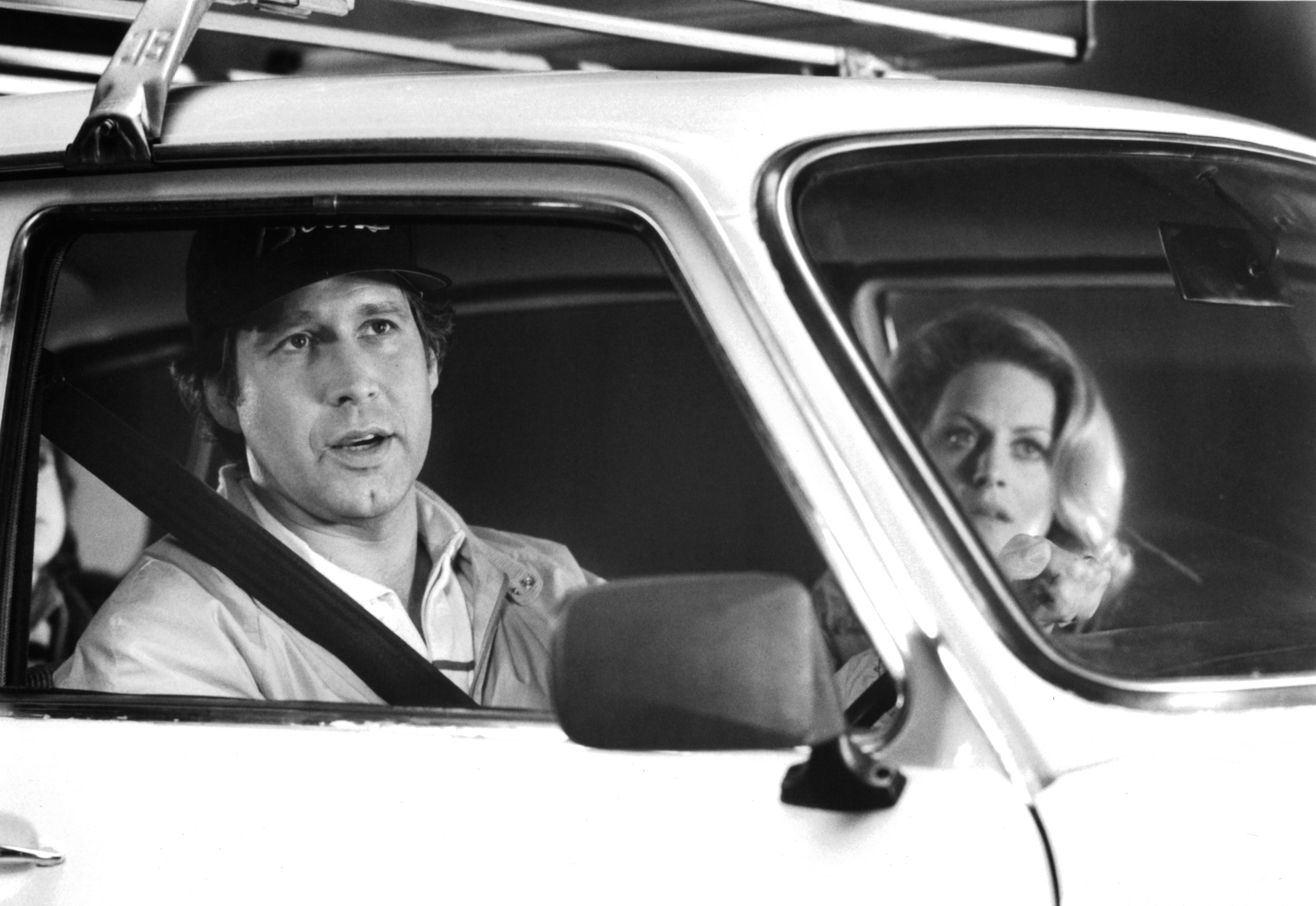 Still of Chevy Chase and Beverly D'Angelo in European Vacation (1985)